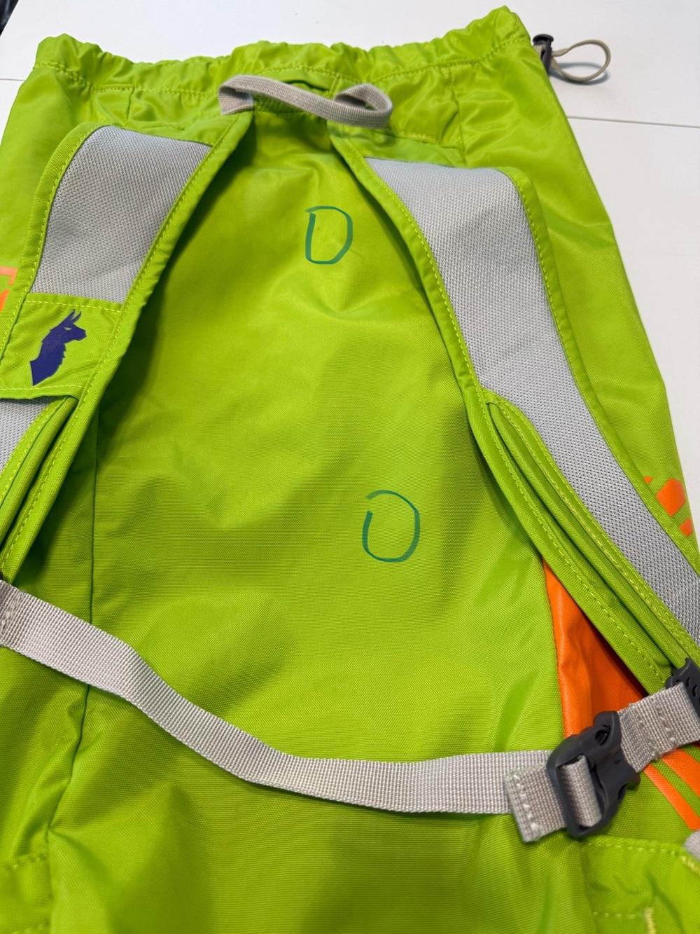 Cotopaxi Luzon Eighteen Del Dia Hiking Backpack Drawstring Green 18L - Picture 11 of 13